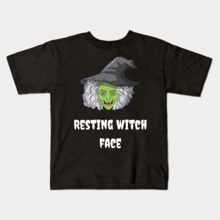 Resting Witch Face Kids T-Shirt